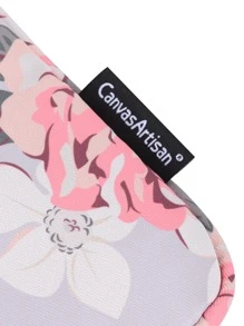 canvas artisan 1 pieza Bolso para ordenador con patrón floral - Multicolor - Ver 7