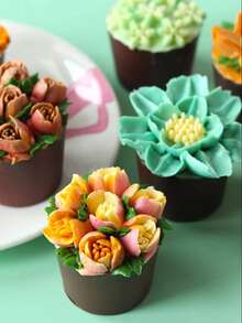 3pcs Stainless Steel Piping Nozzle - Silver - View 3