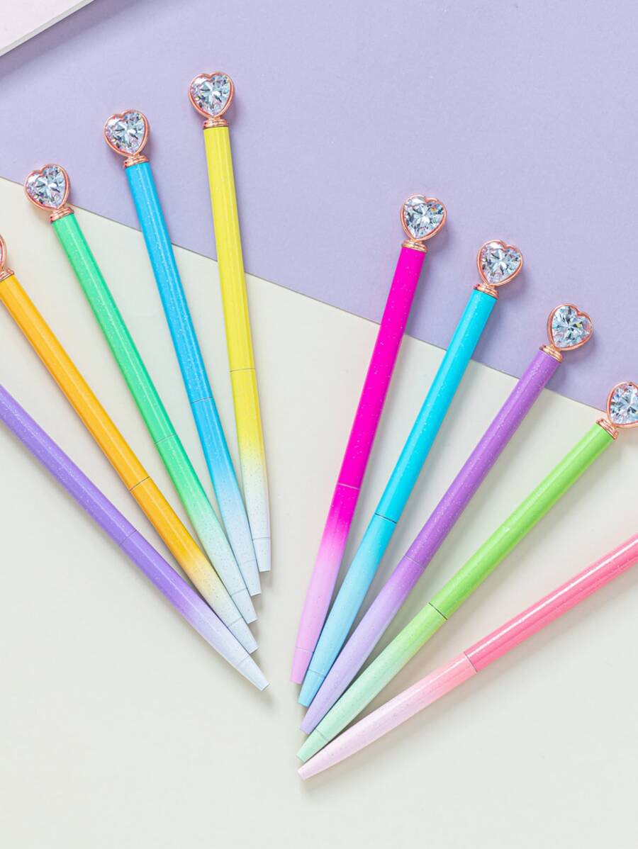 Canetas esferográficas - Multicolorido - Visão 1