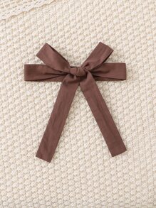 SHEIN 小女童印花泡泡袖繫腰帶洋裝