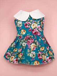 1 váy in hoa cho thú cưng - Nhiều màu - Xem 4