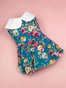 1 váy in hoa cho thú cưng - Nhiều màu - Xem 3