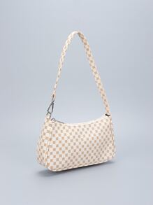 Họa tiết Hình học Cái túi - Màu be - Xem 2