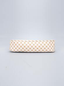 Họa tiết Hình học Cái túi - Màu be - Xem 4