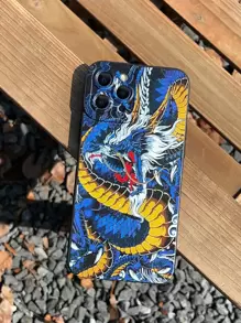 中國龍印花手機殼 - 彩色 - 查看 2