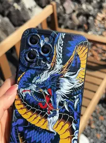 中國龍印花手機殼 - 彩色 - 查看 3