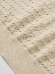 Manfinity Hombres Top de punto ribete de rayas - Albaricoque - Ver 6