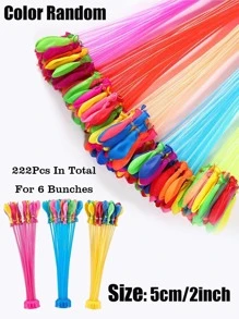 222pcs Random Color Balloon - Multicolor - View 3