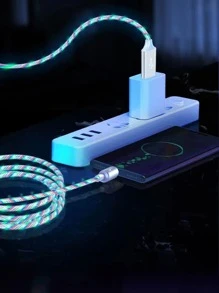 Cáp dữ liệu sạc nhanh 1 cái - Nhiều màu - Xem 2