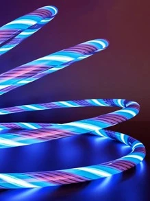 Cáp dữ liệu sạc nhanh 1 cái - Nhiều màu - Xem 6