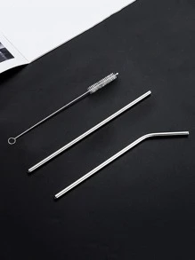 5pcs Stainless Steel Cutlery Set & 1pc Bag - Silver - View 4