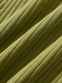 Toddler Boys Slogan Patched Detail Tee - Olive Green - View 3