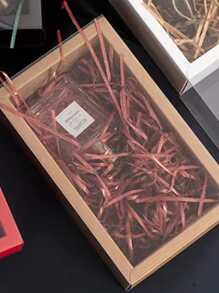 2 piezas Caja de regalo unicolor al azar - Multicolor - Ver 3