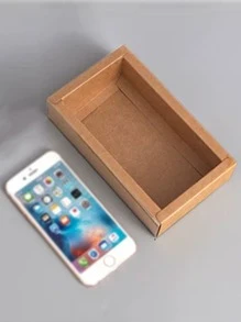 2 piezas Caja de regalo unicolor al azar - Multicolor - Ver 4