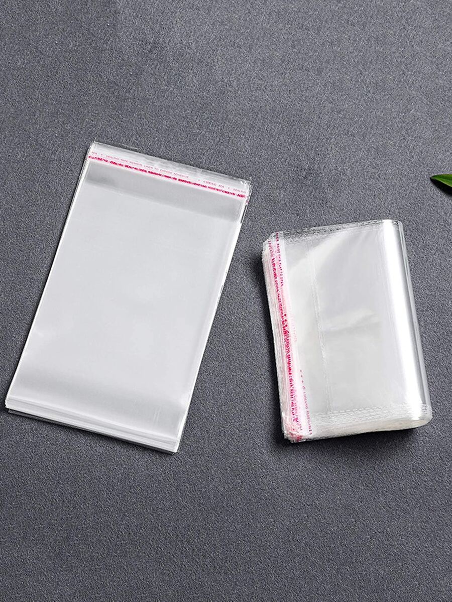 100 piezas Bolsa de regalo transparente - transparente - Ver 1