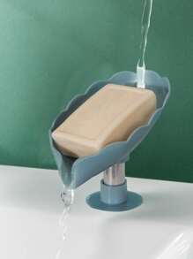 1pc Punch-free Random Color Soap Dish - Multicolor - View 1