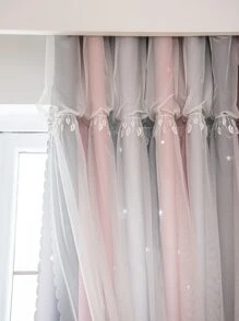 漸層單片窗簾 - 彩色 - 查看 4