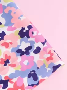 Supet 1 pieza Pañuelo para mascotas con patrón de flor - Multicolor - Ver 5