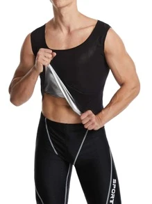 运动户外 1 件装 男士 PU 运动紧身胸衣 塑身衣 腰部训练器紧身胸衣