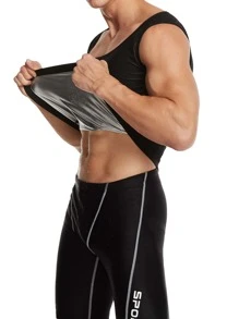 运动户外 1 件装 男士 PU 运动紧身胸衣 塑身衣 腰部训练器紧身胸衣