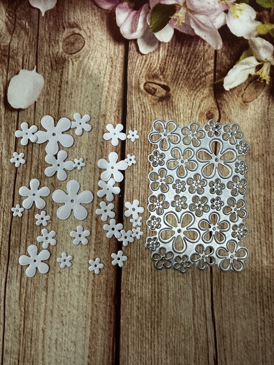1 pièce Matrice de découpe design fleur