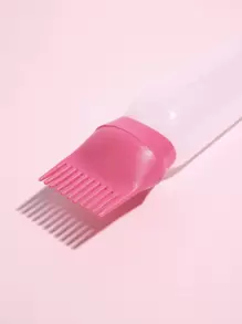 齿状干洗洗发壶洗发瓶染发烫发美发鳞片瓶染发剂瓶美发用品60mlA粉色 - 粉色 - 查看 4