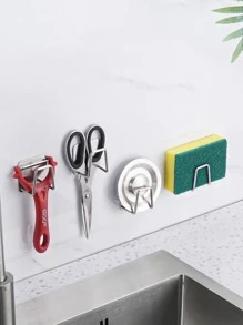 1入組不銹鋼多功能水槽瀝水架 - 銀色 - 查看 4