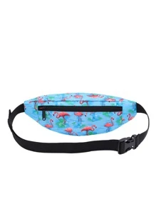 TINYAT Small Bum Bags For Women Men Waist Bag Boy Sling Bag Super Lightweight For Travel Cashier's Box - Multicolor - View 2