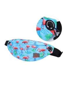 TINYAT Small Bum Bags For Women Men Waist Bag Boy Sling Bag Super Lightweight For Travel Cashier's Box - Multicolor - View 4