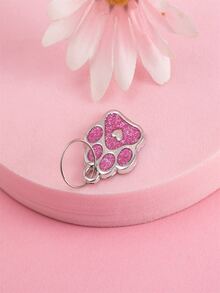 1 pieza Identificador para mascotas con diseño de pata - Multicolor - Ver 3