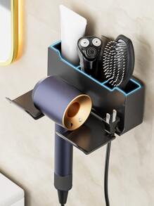 1入組浴室吹風機多功能架子