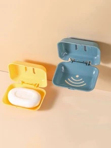 1入組隨機色肥皂盒 - 彩色 - 查看 1