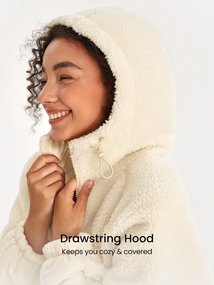 Sudadera Con Capucha Core Zip-up Acogedora