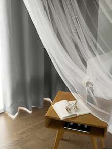 Double Layer Single Panel Blackout Curtain