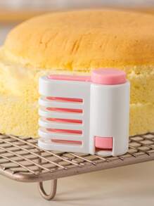 2pcs 5 Layer Bread Slicer, Cake Bread Cutter, Cutting Bread Knife, Splitter, Toast Slicer, Kitchen Baking - Multicolor - View 6