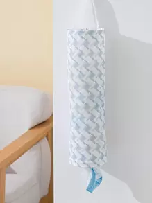 1pc PEVA Kitchen Bag, Geometric Pattern Multifunction Damp-proof Hanging Trash Bag Storage Bag For Kitchen