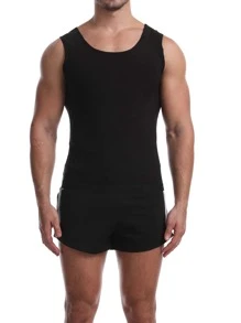 Sports Outdoor 1pc Men PU Sports Corset Shapewear Waist Trainer Corset