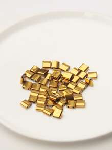 50pcs Bead DIY Jewelry Accessory - Yellow Gold - View 4