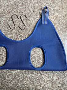 Pet Grooming And Care Hammock - Blue - View 3