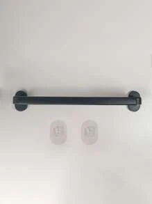 1入組免打孔毛巾杆