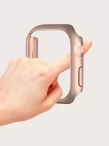 素色Apple Watch保護殼 - 玫瑰金 - 查看 6