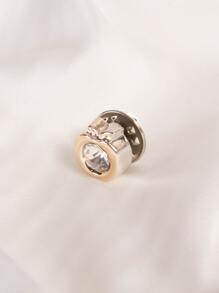 10 件装水钻装饰围巾按扣别针情人节