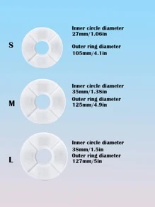 1pc White Pet Water Dispenser Filter, Suitable For Home Use - White - View 3