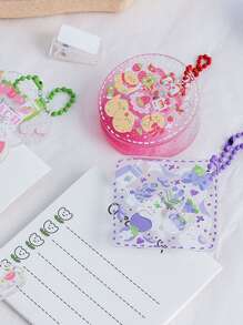 5pcs Clear Plastic Clip