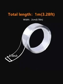 1 cuộn băng dính - Trong sáng - Xem 6