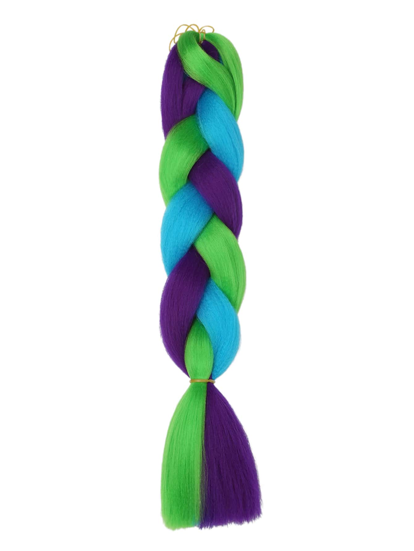 1 pieza Trenza de pelo sintético largo - Multicolor - Ver 1