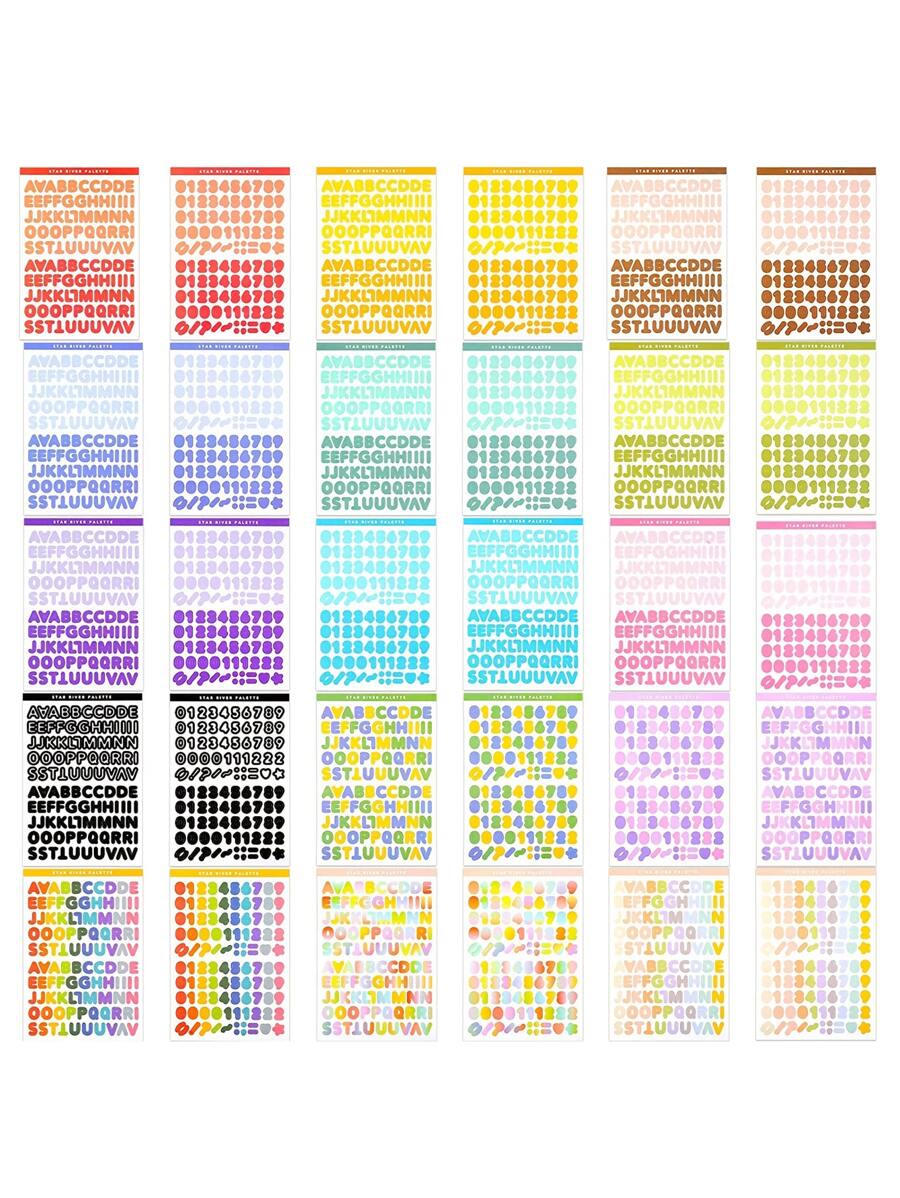 30pcs Letter Graphic Sticker | SHEIN USA