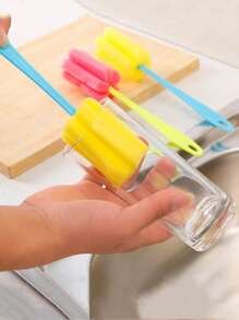 1pc Random Color Cup Cleaning Brush - Multicolor - View 1