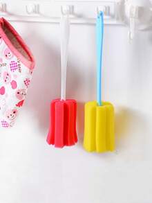 1pc Random Color Cup Cleaning Brush - Multicolor - View 2