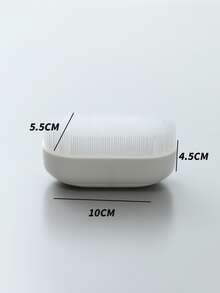 1pc Solid Clothes Cleaning Brush - White - View 2